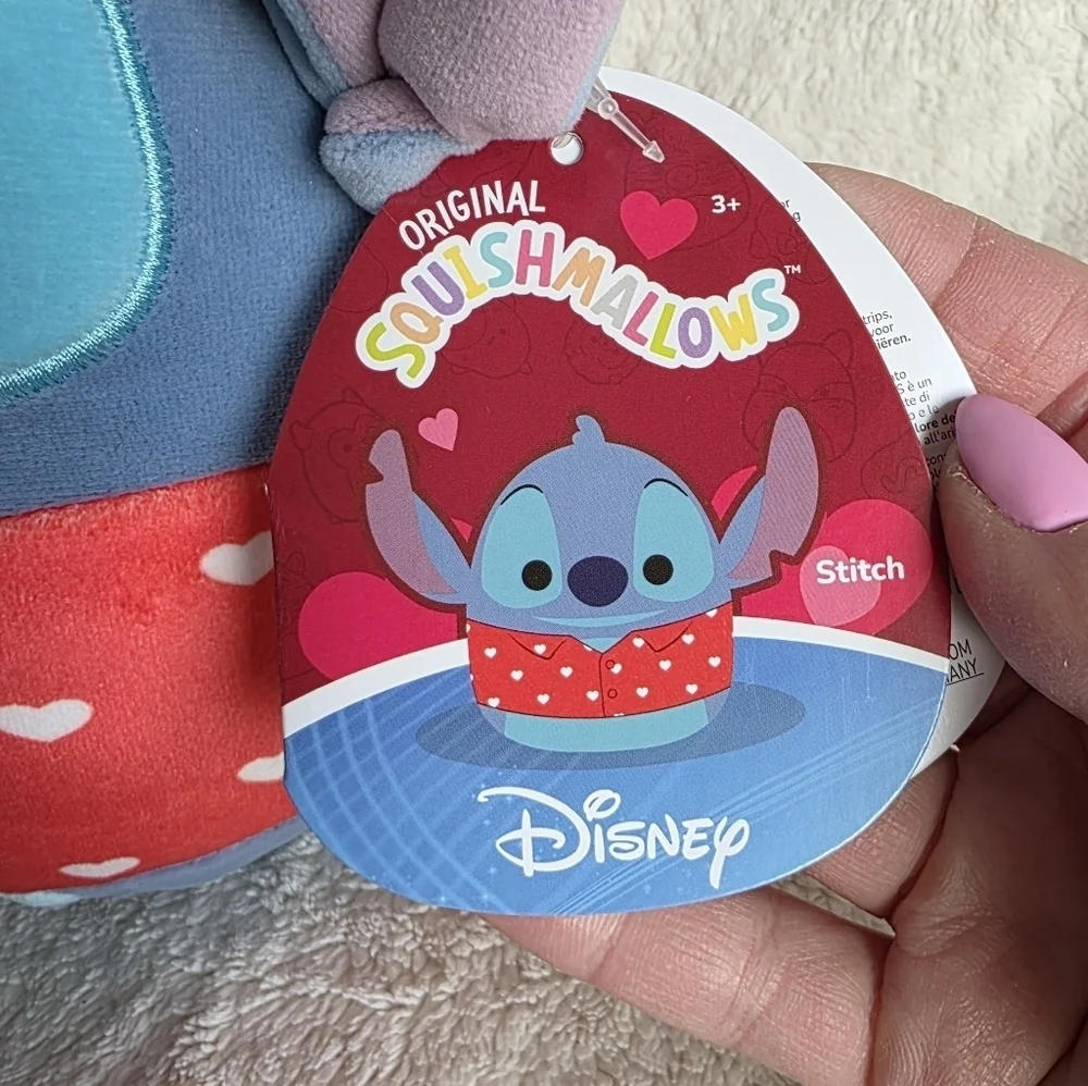NWT Disney Squishmallows Lilo & Stitch STITCH 8